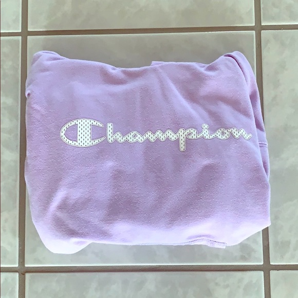 Champion Other - pastel purple champion hoodie